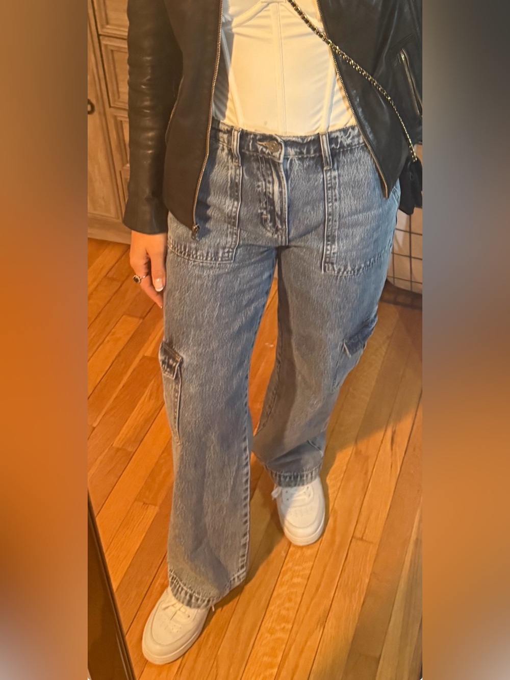 Hidden - Blue High-Rise Wide Leg Women’s Jeans